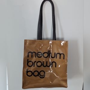 Bloomingdale's Medium Brown Bag Tote